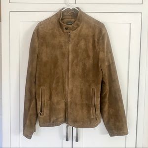 Men’s Banana Republic Suede Moto Jacket